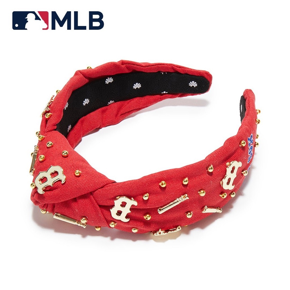 NWT Lele Sadoughi Red Sox Headband